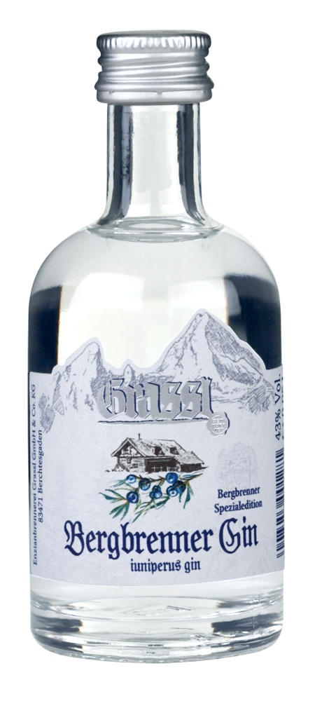 Bergbrenner Gin 43% Vol. 0,05 Liter