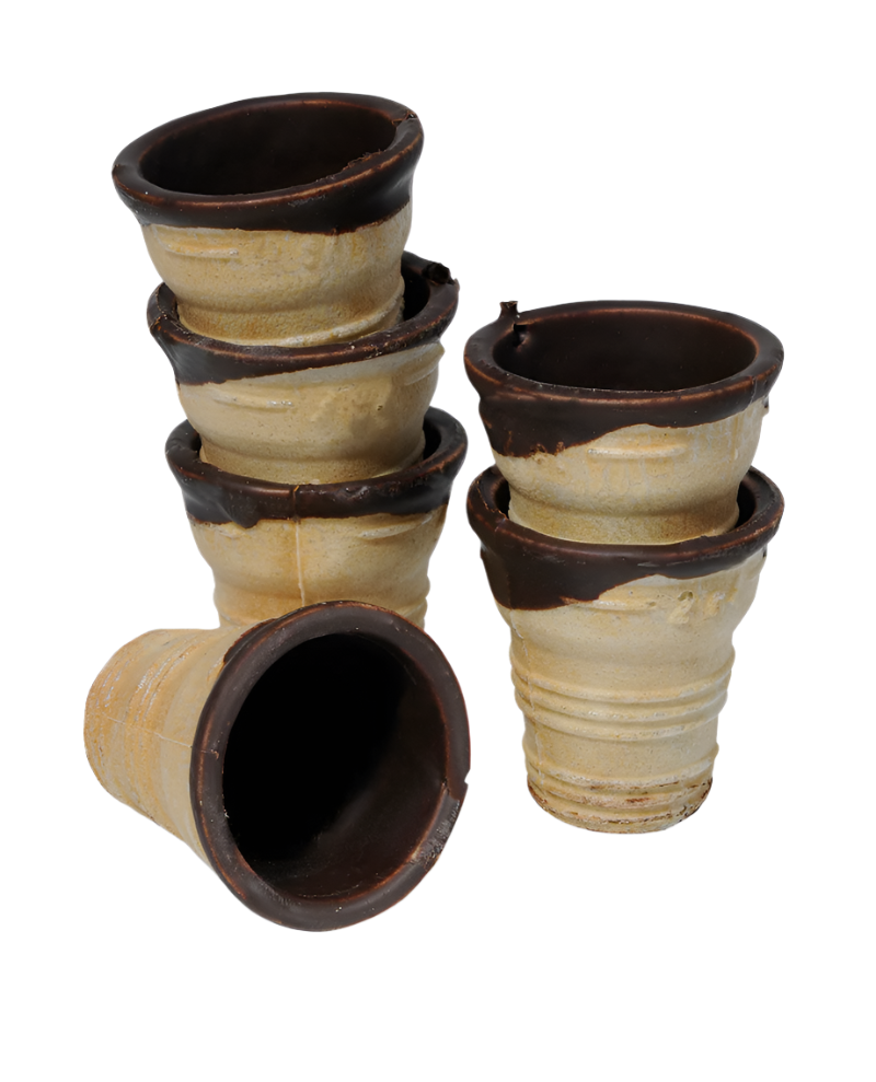 Waffelbecher 16 Stk. 2 cl