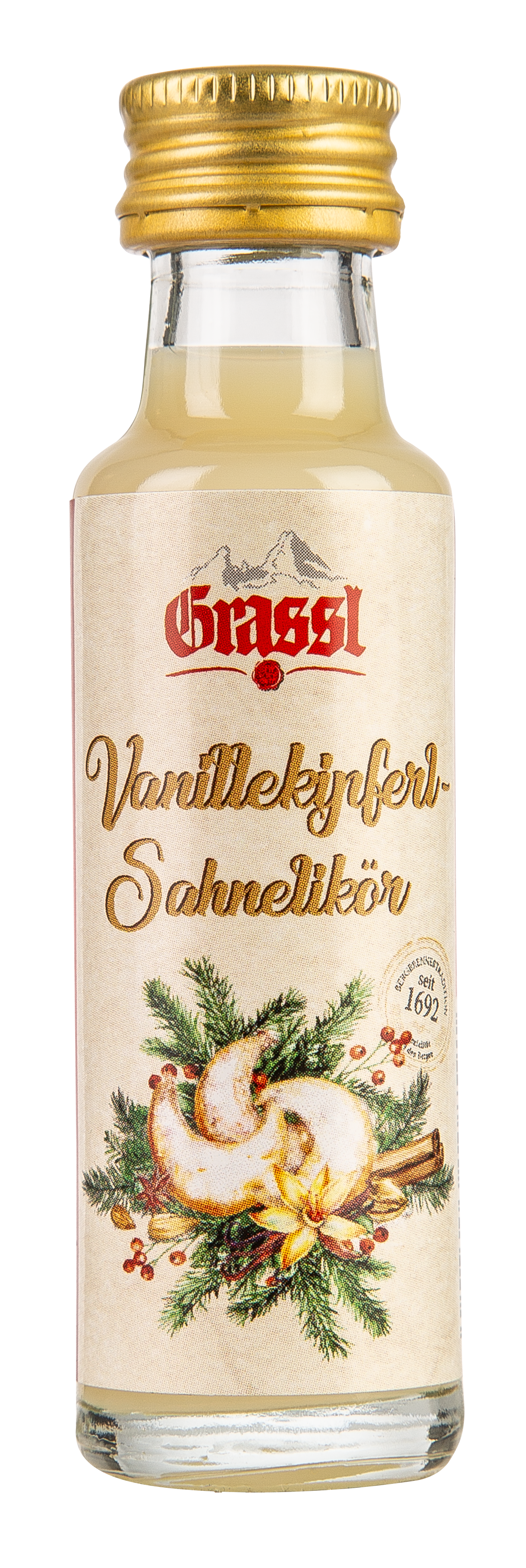 Vanillekipferl-Sahnelikör