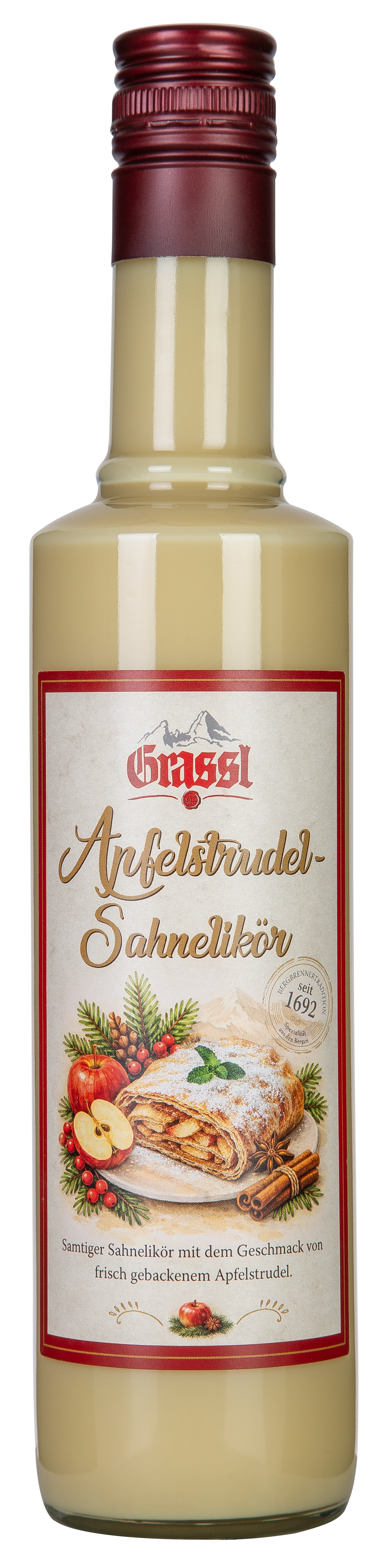 Grassl Apfelstrudel-Sahnelikör