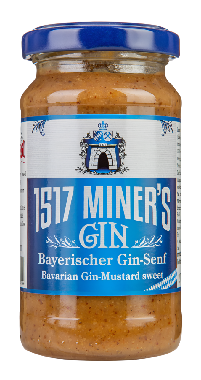 1517 Miner´s Gin Senf bayerisch süß