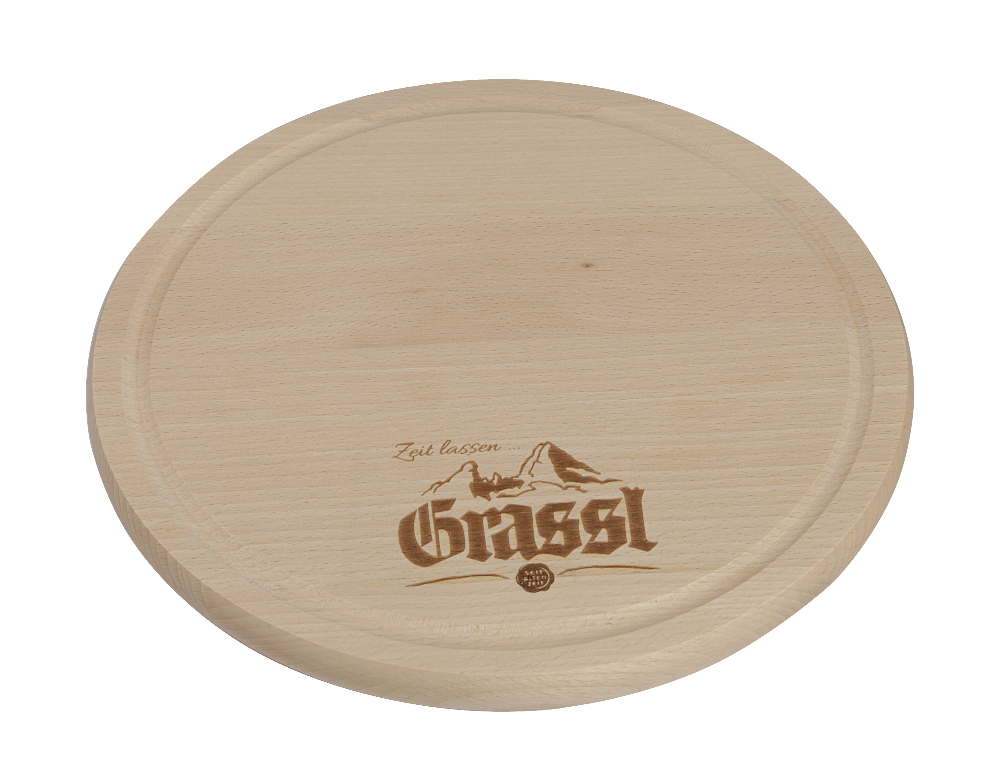 Grassl Brotzeitbrett "Zeit lassen ..." mit Watzmann