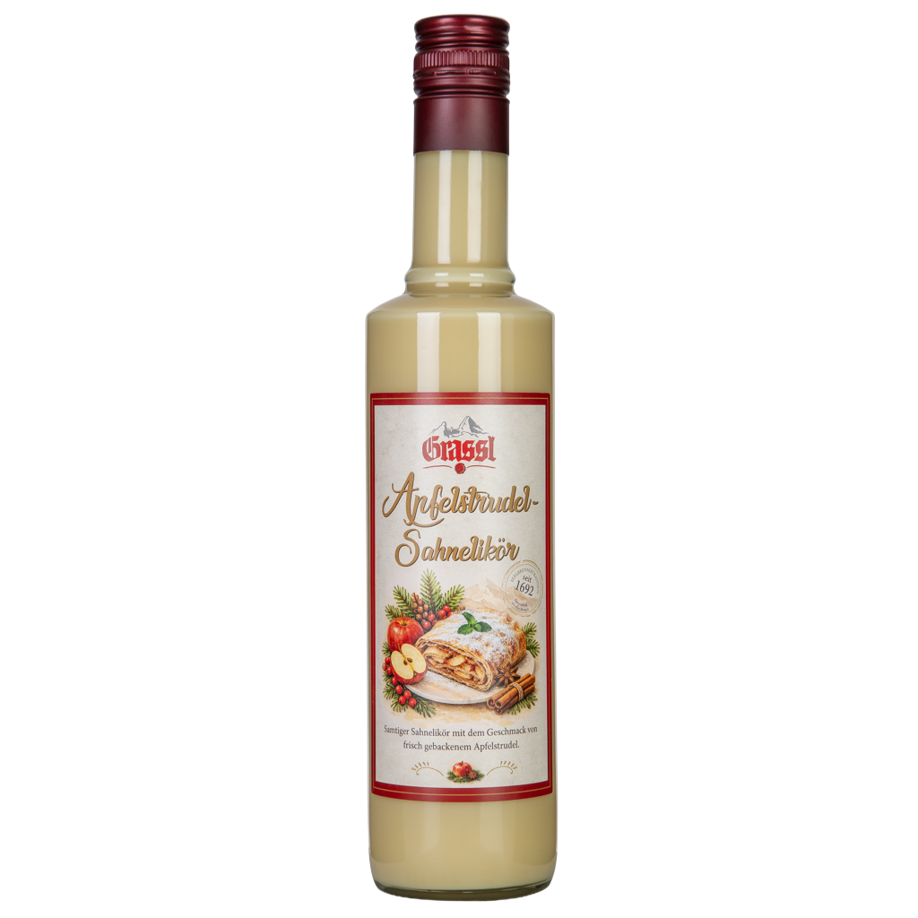 Grassl Apfelstrudel-Sahnelikör