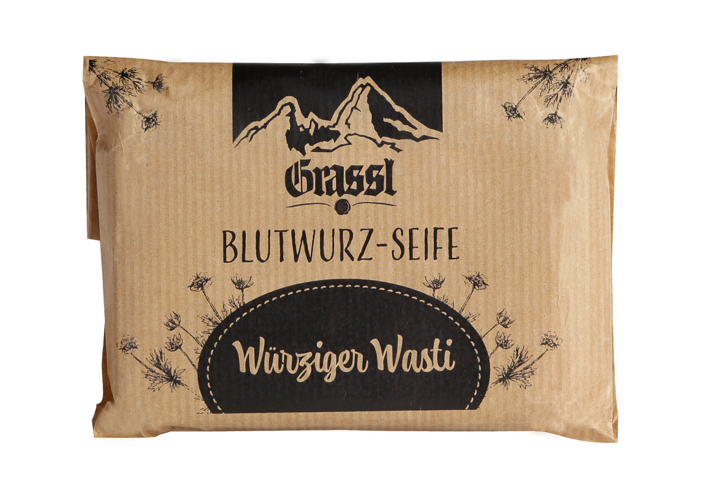 Grassl Blutwurz Seife "Würziger Wasti"