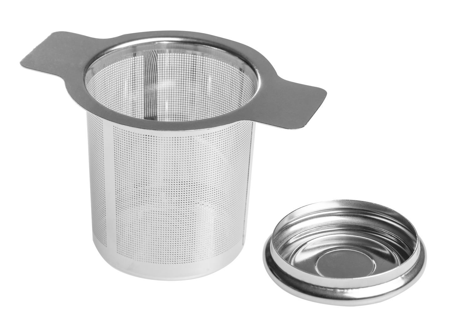 Teesieb mit Deckel