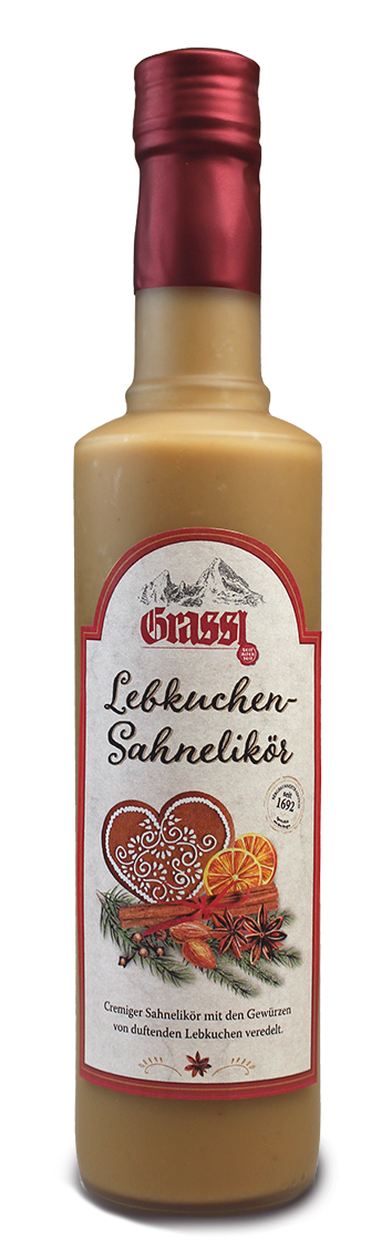 Lebkuchen-Sahnelikör 17% Vol.