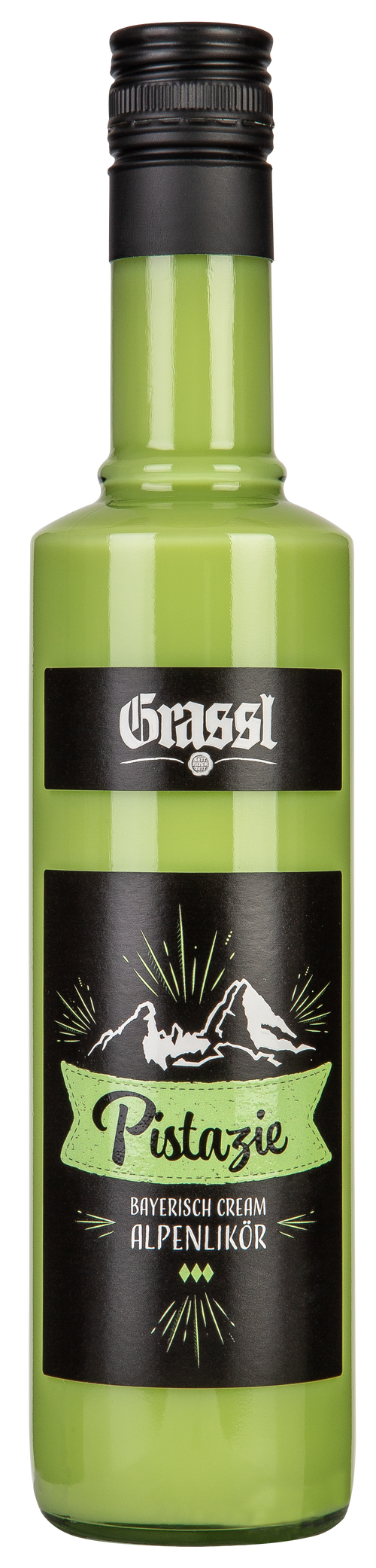 Grassl Bayerisch Cream Alpenlikör Pistazie