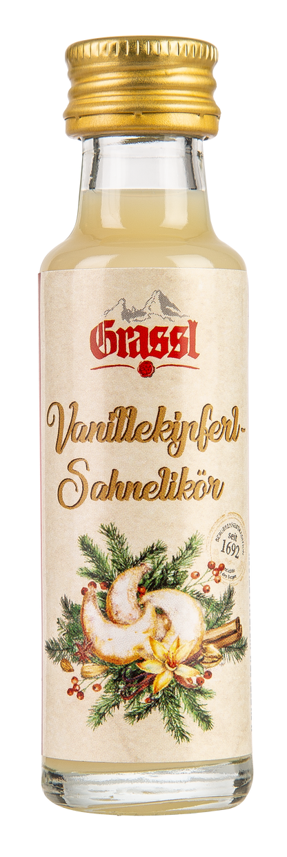 Vanillekipferl-Sahnelikör