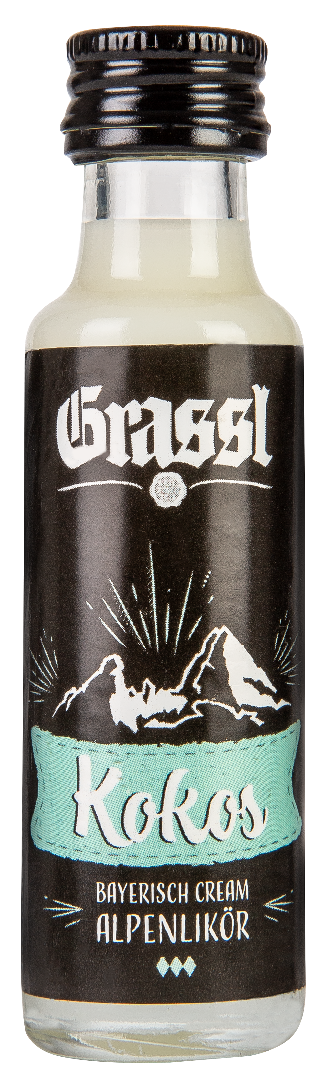Grassl Bayerisch Cream Alpenlikör Kokos