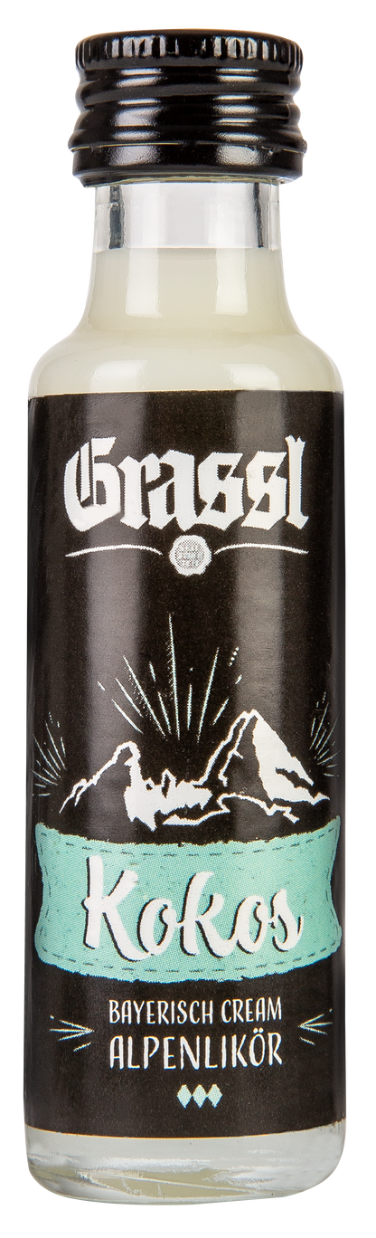Grassl Bayerisch Cream Alpenlikör Kokos