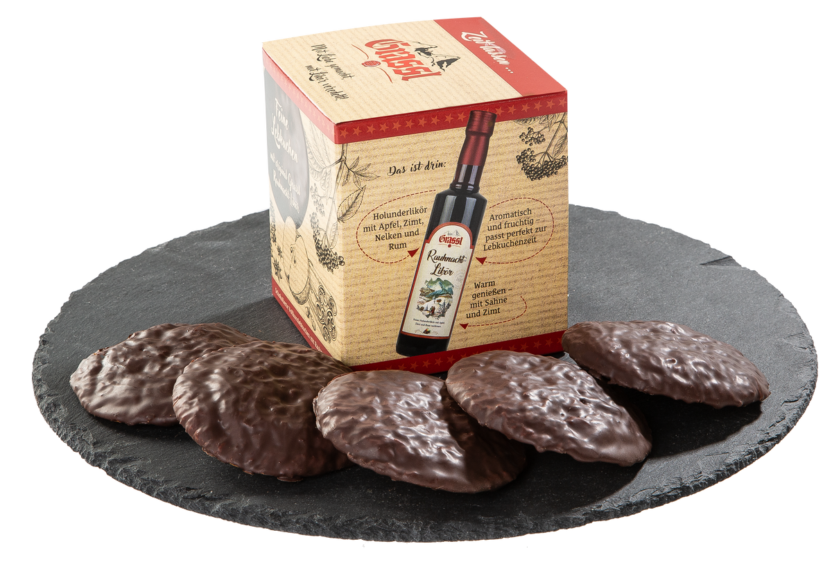 Vollkornlebkuchen mit Rauhnacht-Likör