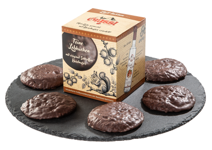 Vollkornlebkuchen mit Schroffen Haselnußer