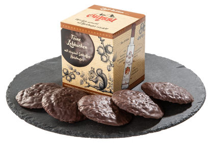 Vollkornlebkuchen mit Schroffen Haselnußer