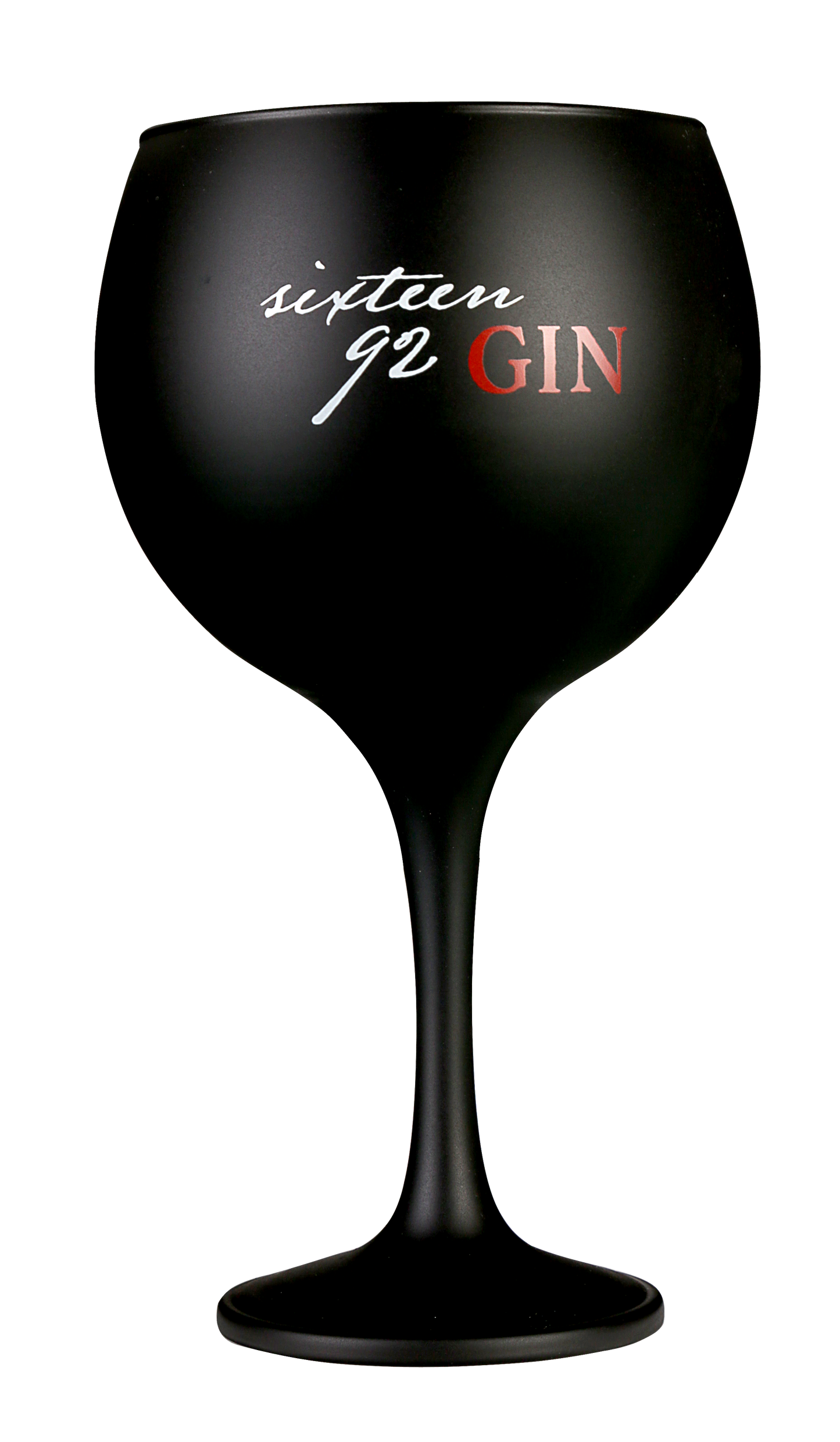 sixteen92 Gin-Kelch, schwarz matt