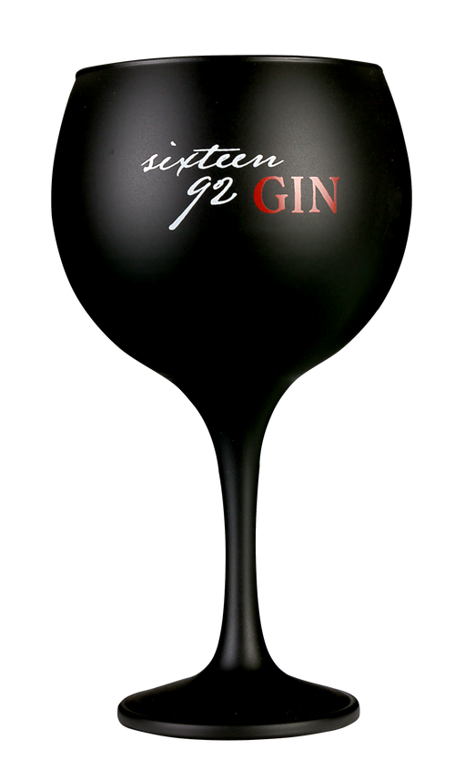 sixteen92 Gin-Kelch, schwarz matt