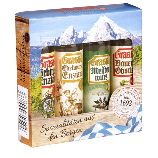 Minibox klare Schnäpse