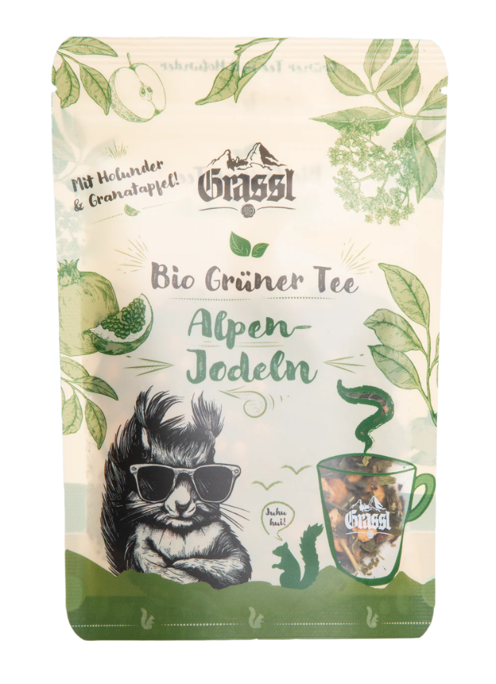 BIO Grüner Tee "Alpen-Jodeln"