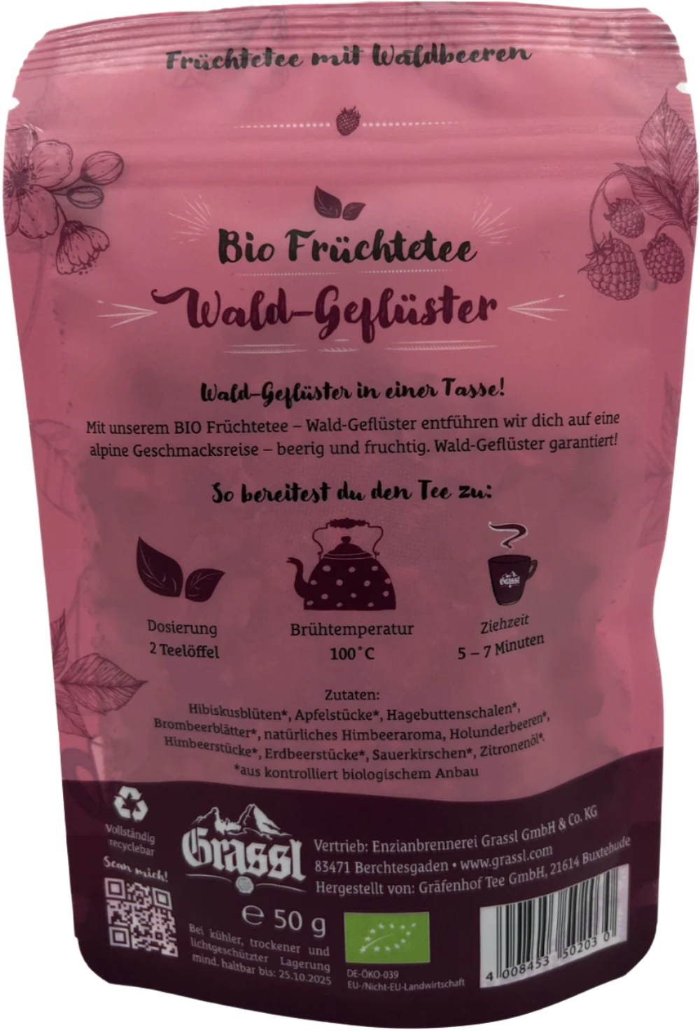 BIO Früchtetee "Wald-Geflüster"