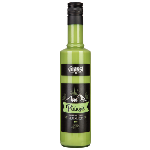 Grassl Bayerisch Cream Alpenlikör Pistazie