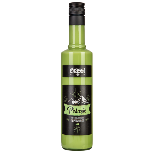 Grassl Bayerisch Cream Alpenlikör Pistazie