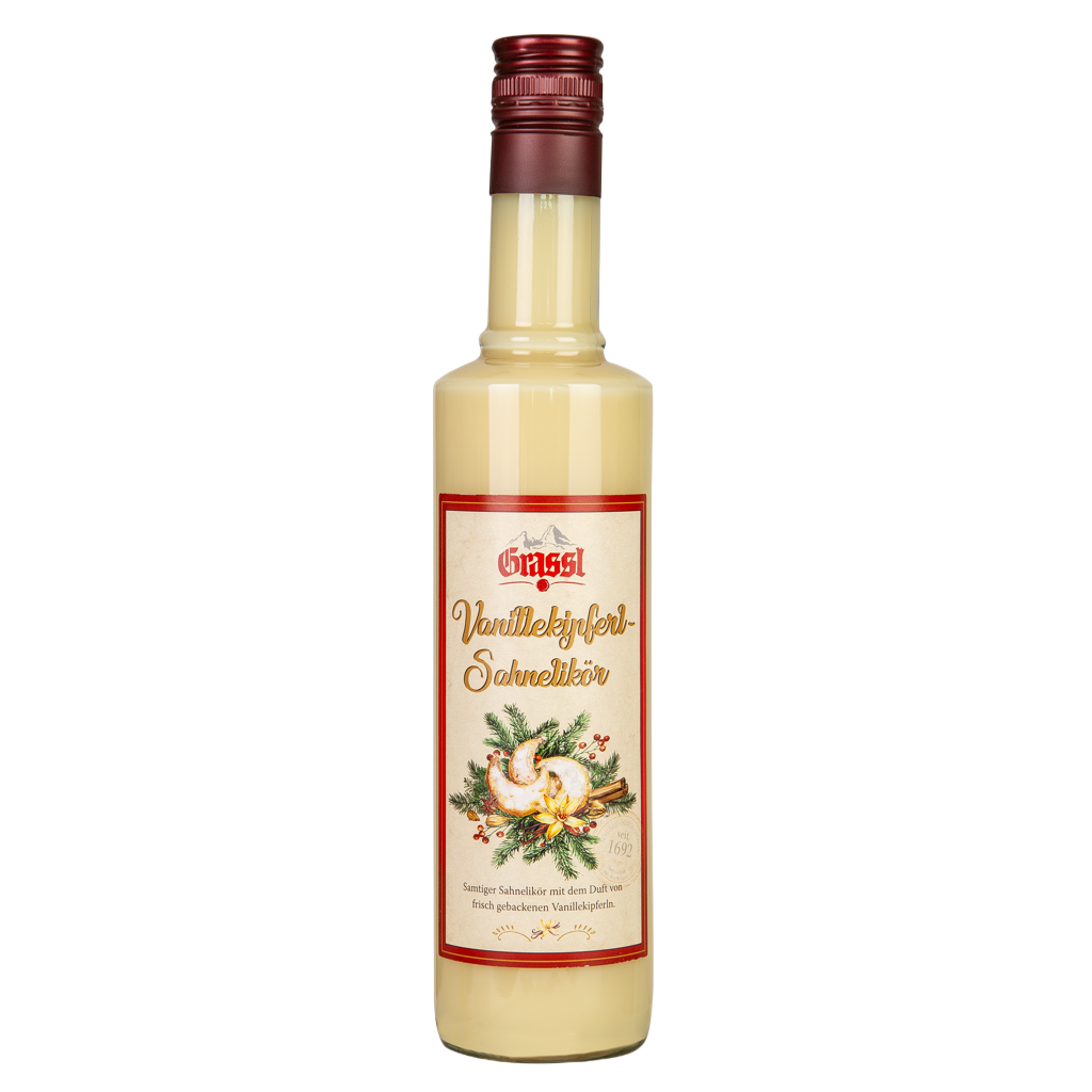 Vanillekipferl-Sahnelikör