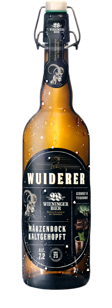 Wieninger Wuiderer Bier 0,75 Liter Flasche