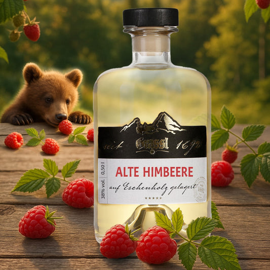 Alte Himbeere
