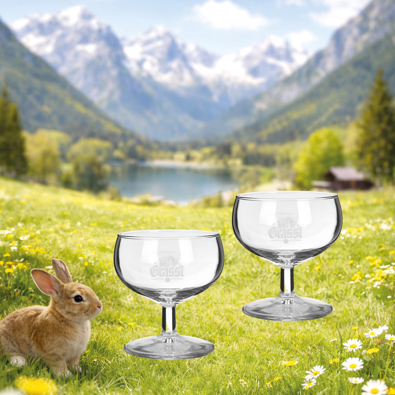 Set: Likörschalen-Duo