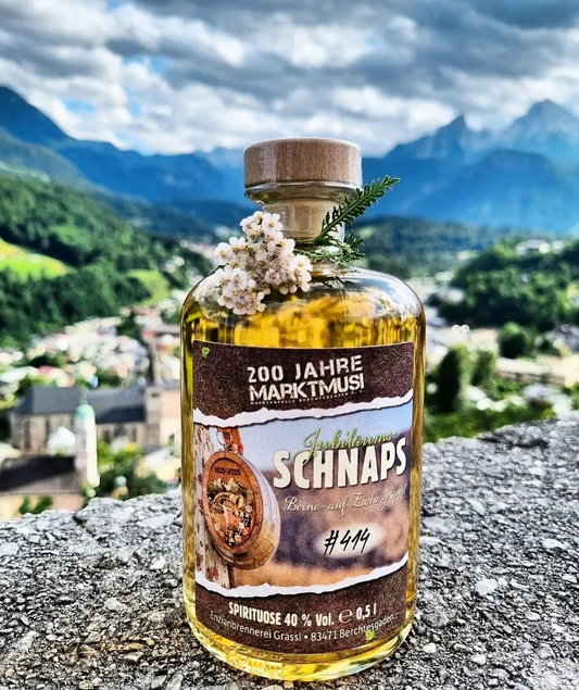 Jubiläumsschnaps „200 Jahre Marktmusik Berchtesgaden“