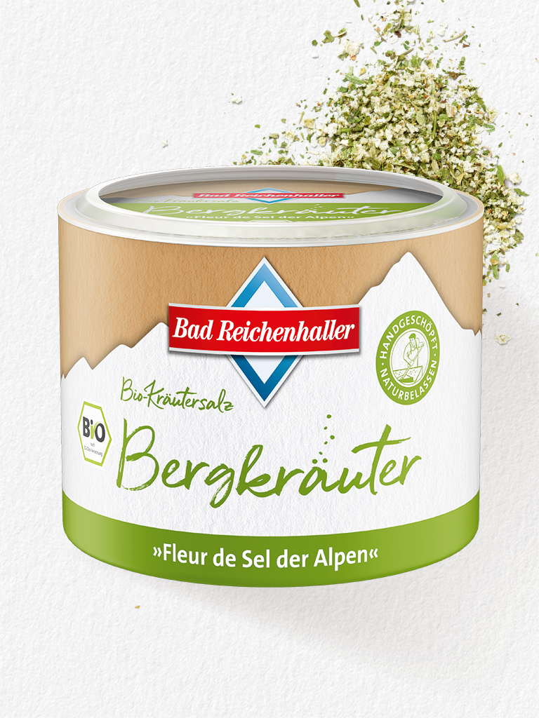 Bio-Kräutersalz Bergkräuter