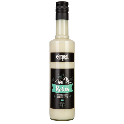 Grassl Bayerisch Cream Alpenlikör Kokos