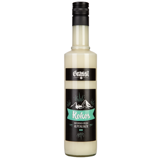 Grassl Bayerisch Cream Alpenlikör Kokos